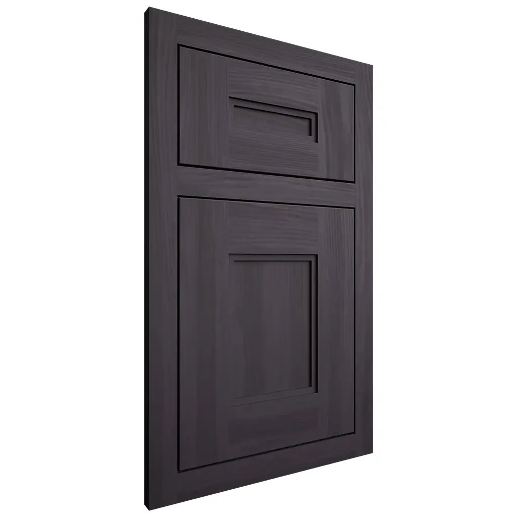 Shiloh Cabinetry Flush Inset Tahoe Hickory Plain Cut Harbor Door