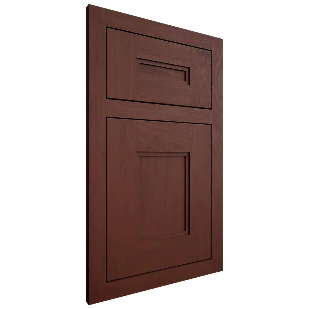Shiloh Cabinetry Flush Inset Tahoe Maple Plain Cut Sable Door
