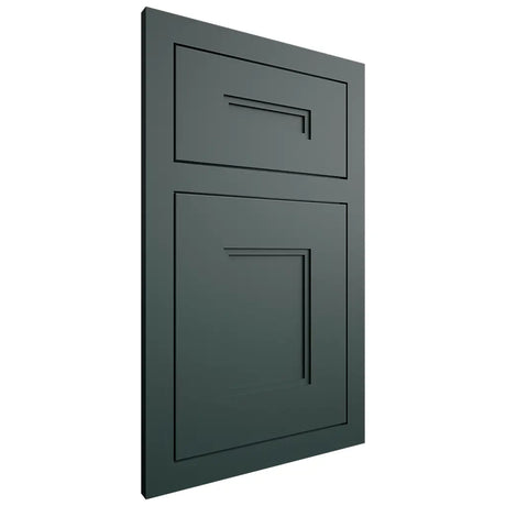 Shiloh Cabinetry Flush Inset Tahoe Paintable Billiard Green Door