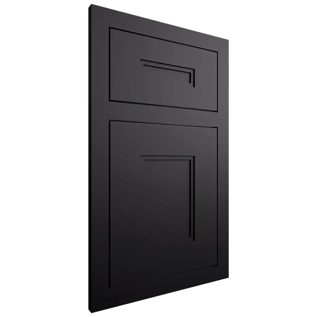 Shiloh Cabinetry Flush Inset Tahoe Paintable Black Door