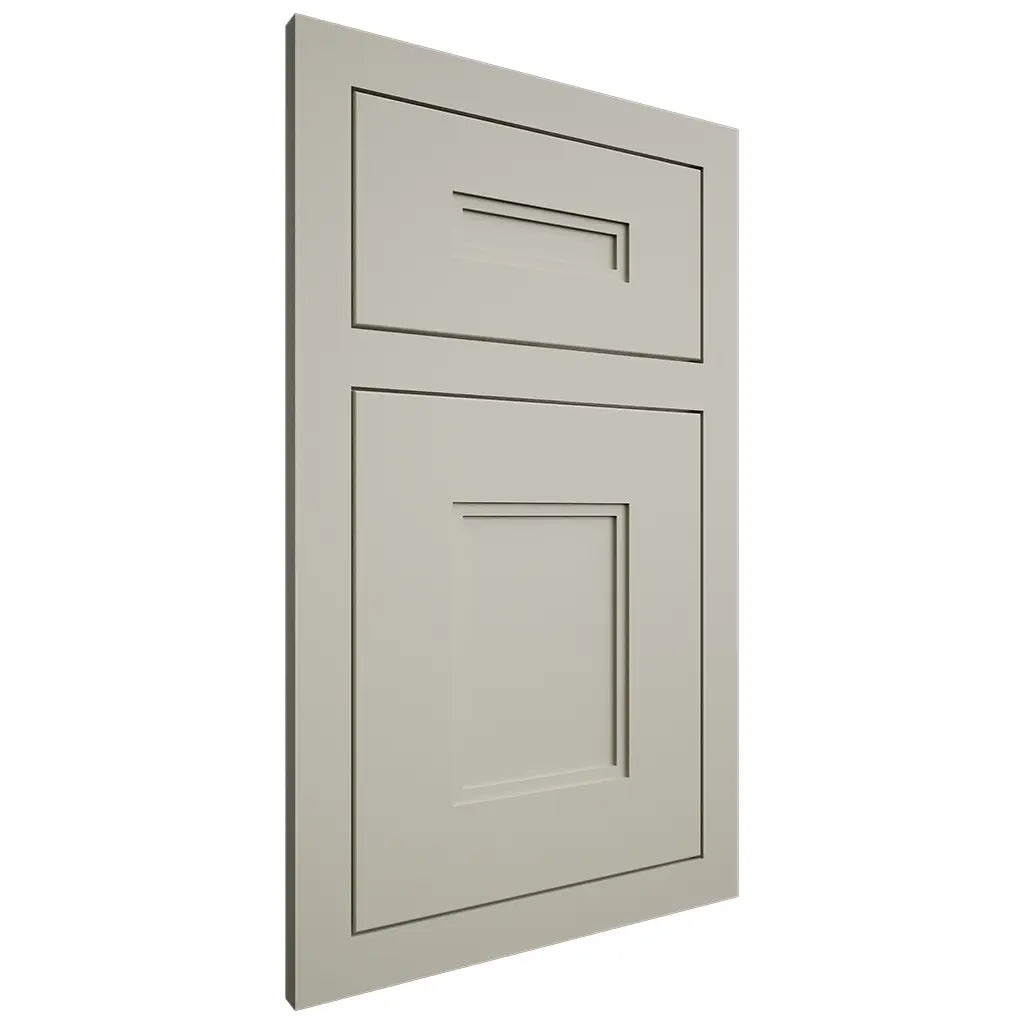 Shiloh Cabinetry Flush Inset Tahoe Paintable Clary Sage Door