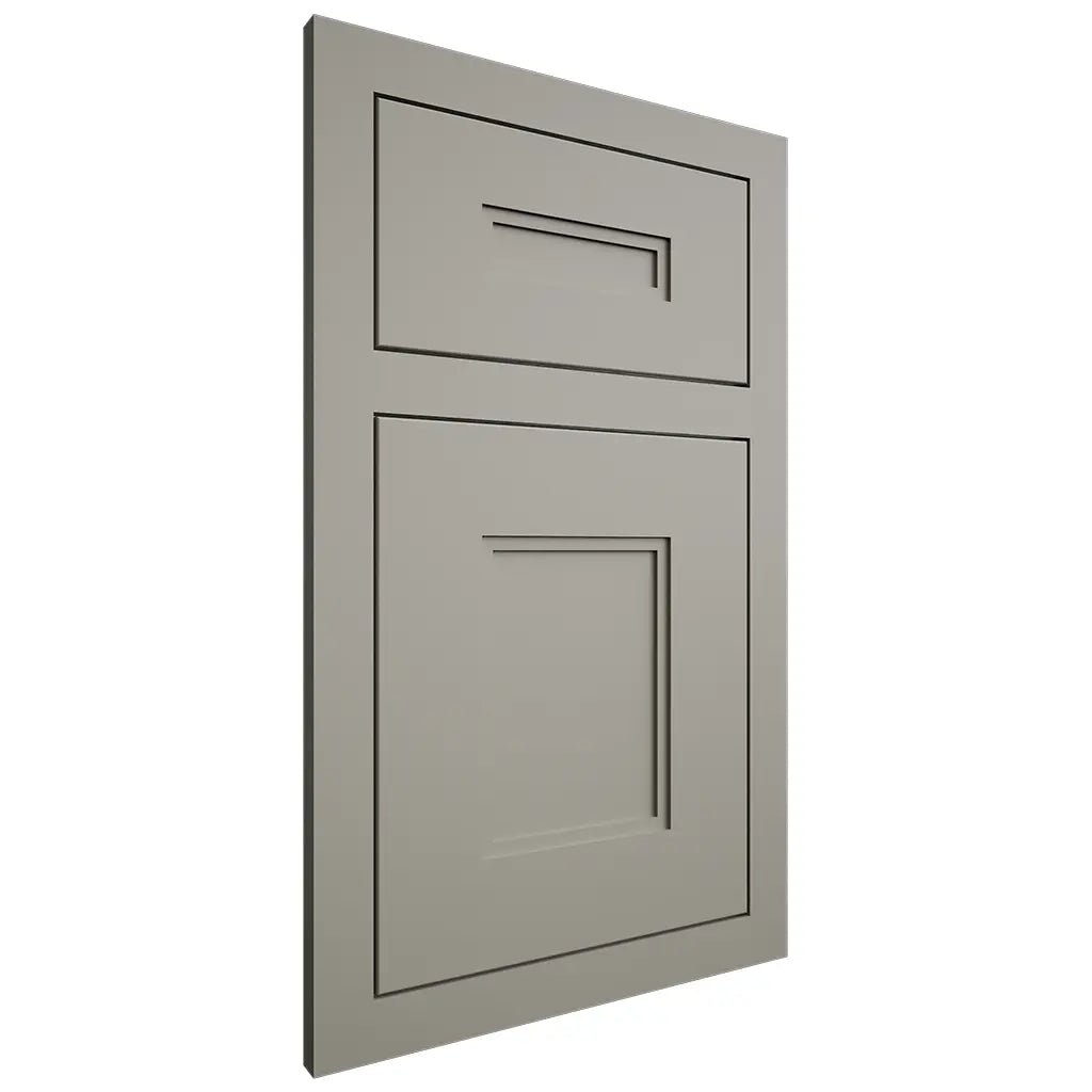 Shiloh Cabinetry Flush Inset Tahoe Paintable Evergreen Fog Door