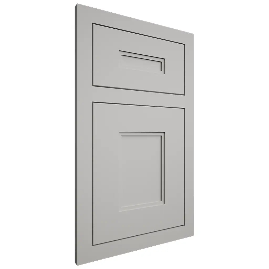 Shiloh Cabinetry Flush Inset Tahoe Paintable Unusual Gray Door