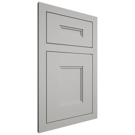 Shiloh Cabinetry Flush Inset Tahoe Paintable Unusual Gray Door