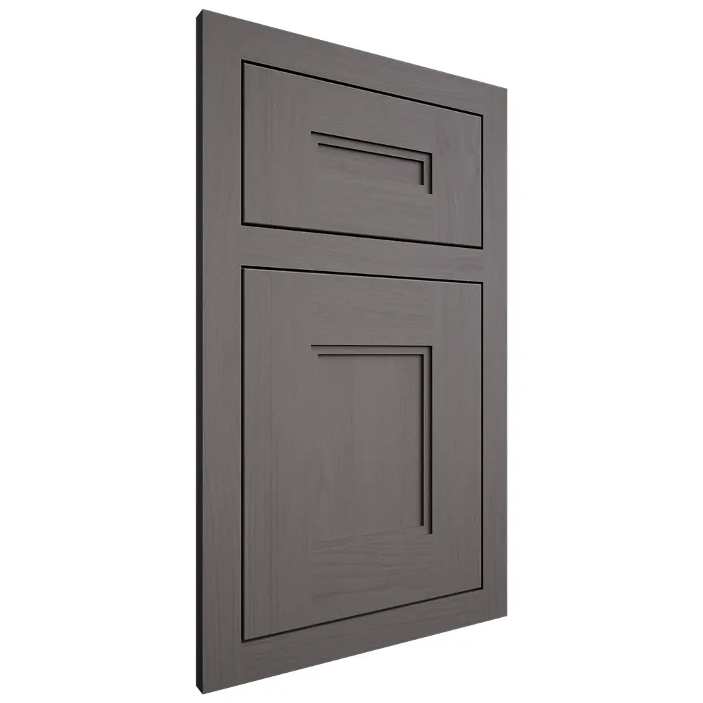 Shiloh Cabinetry Flush Inset Tahoe Walnut Plain Cut Cadet Door