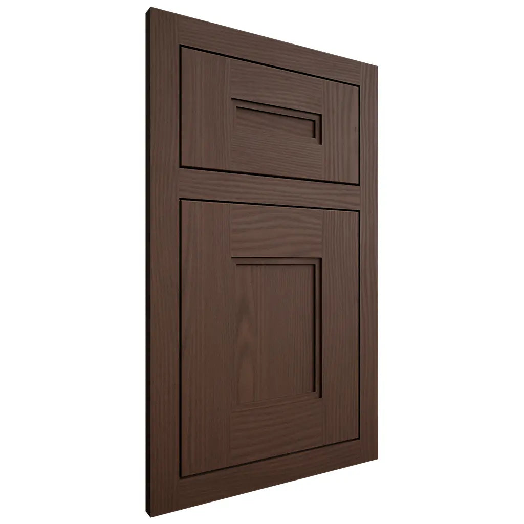 Shiloh Cabinetry Flush Inset Tahoe White Oak Plain Cut Braun Door
