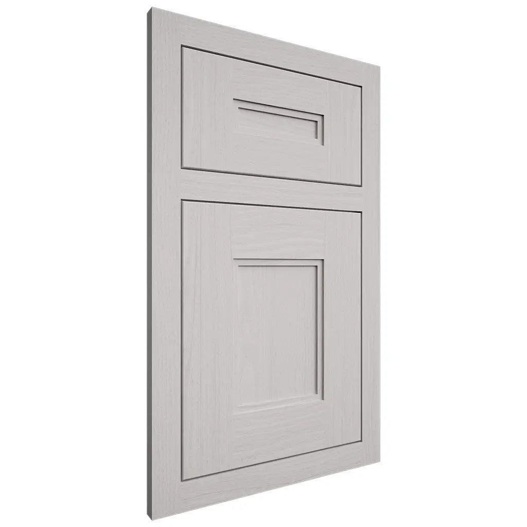 Shiloh Cabinetry Flush Inset Tahoe White Oak Plain Cut Cotton Door