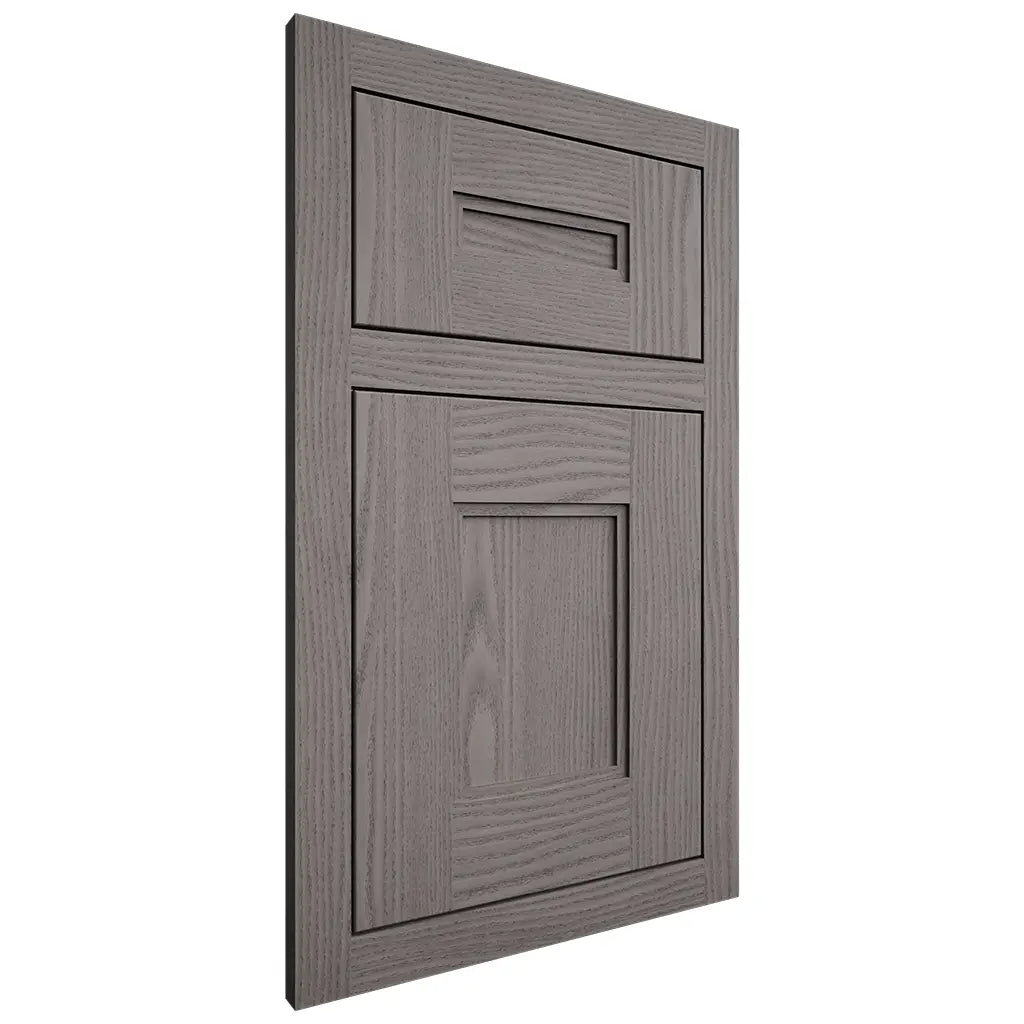 Shiloh Cabinetry Flush Inset Tahoe White Oak Plain Cut Flagstone Door