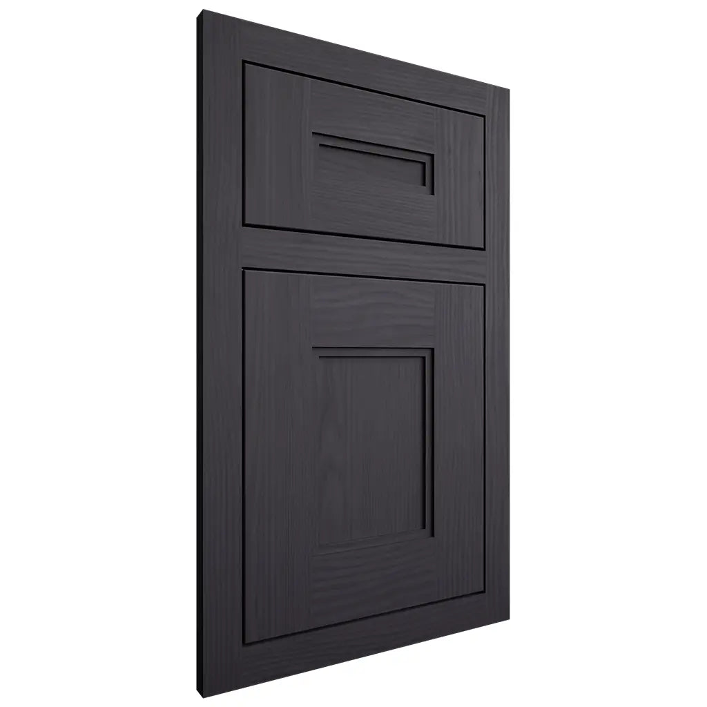 Shiloh Cabinetry Flush Inset Tahoe White Oak Plain Cut Harbor Door