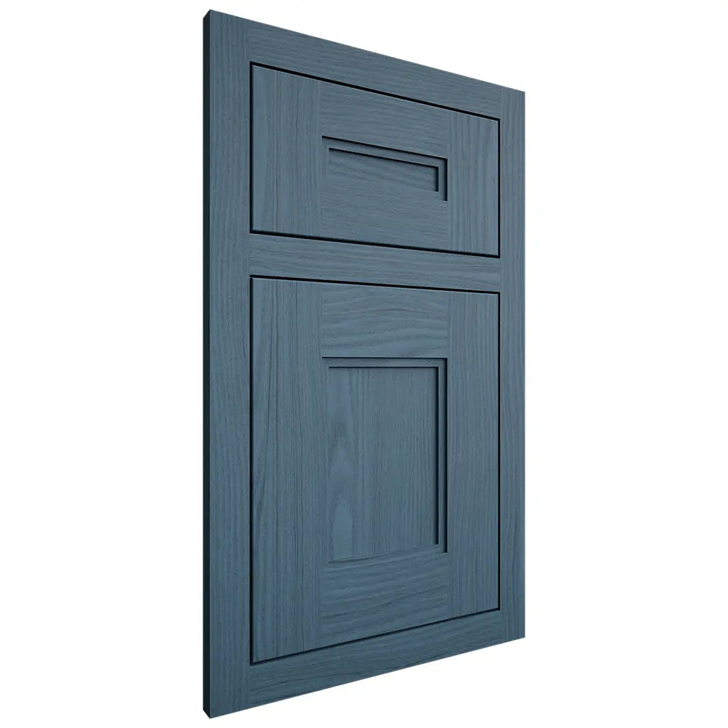 Shiloh Cabinetry Flush Inset Tahoe White Oak Plain Cut Hudson Door