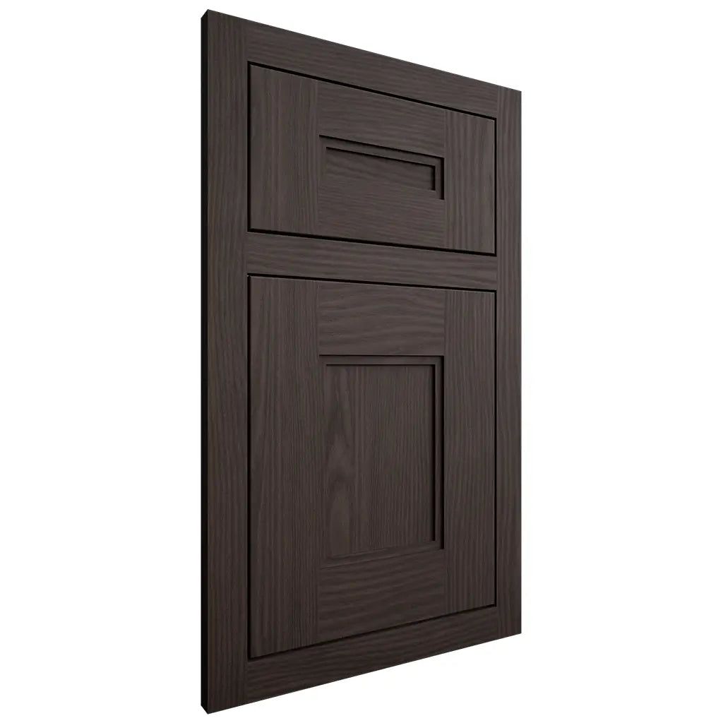 Shiloh Cabinetry Flush Inset Tahoe White Oak Plain Cut Morel Door