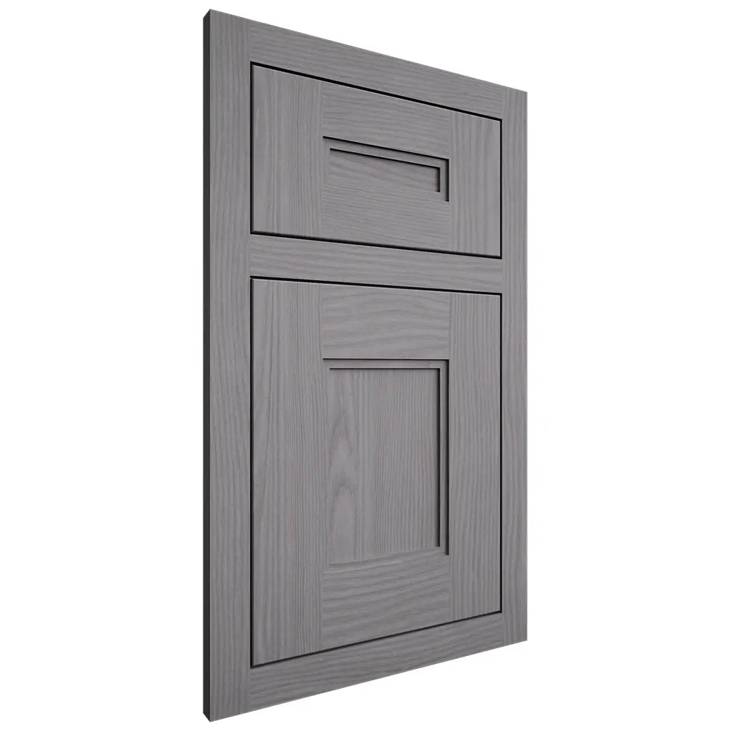 Shiloh Cabinetry Flush Inset Tahoe White Oak Plain Cut Sterling Door