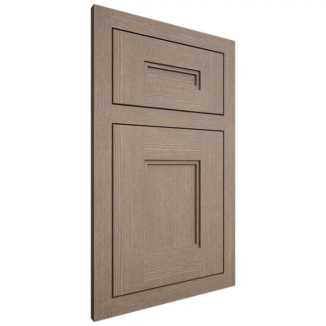 Shiloh Cabinetry Flush Inset Tahoe White Oak Quarter Sawn Almond Door