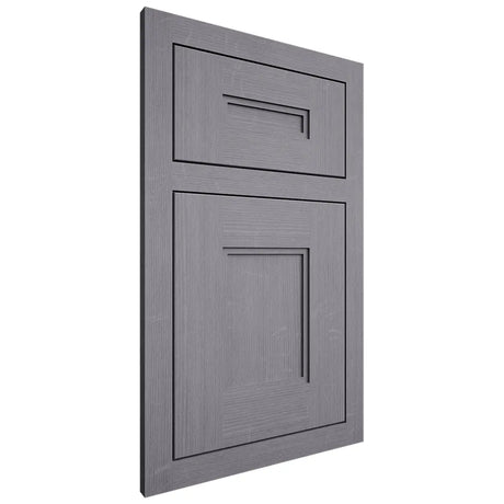 Shiloh Cabinetry Flush Inset Tahoe White Oak Quarter Sawn Cadet Door