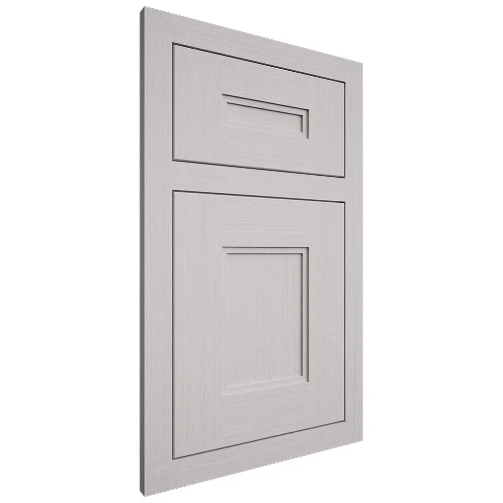 Shiloh Cabinetry Flush Inset Tahoe White Oak Quarter Sawn Cotton Door