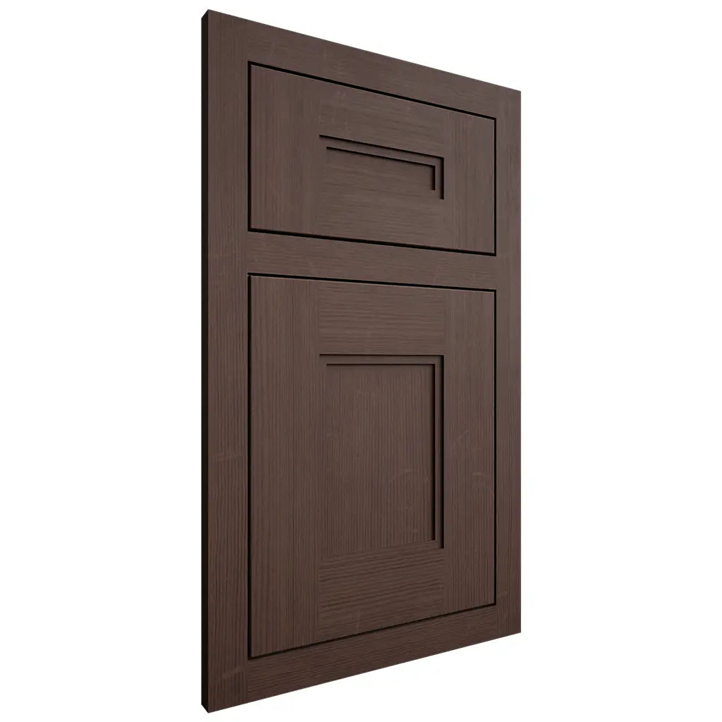 Shiloh Cabinetry Flush Inset Tahoe White Oak Quarter Sawn Dusk Door