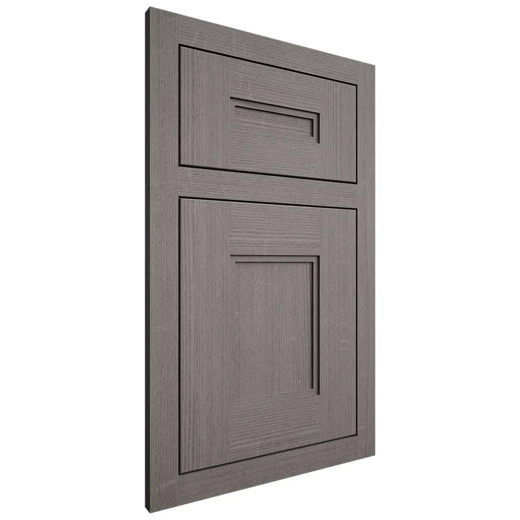 Shiloh Cabinetry Flush Inset Tahoe White Oak Quarter Sawn Flagstone Door