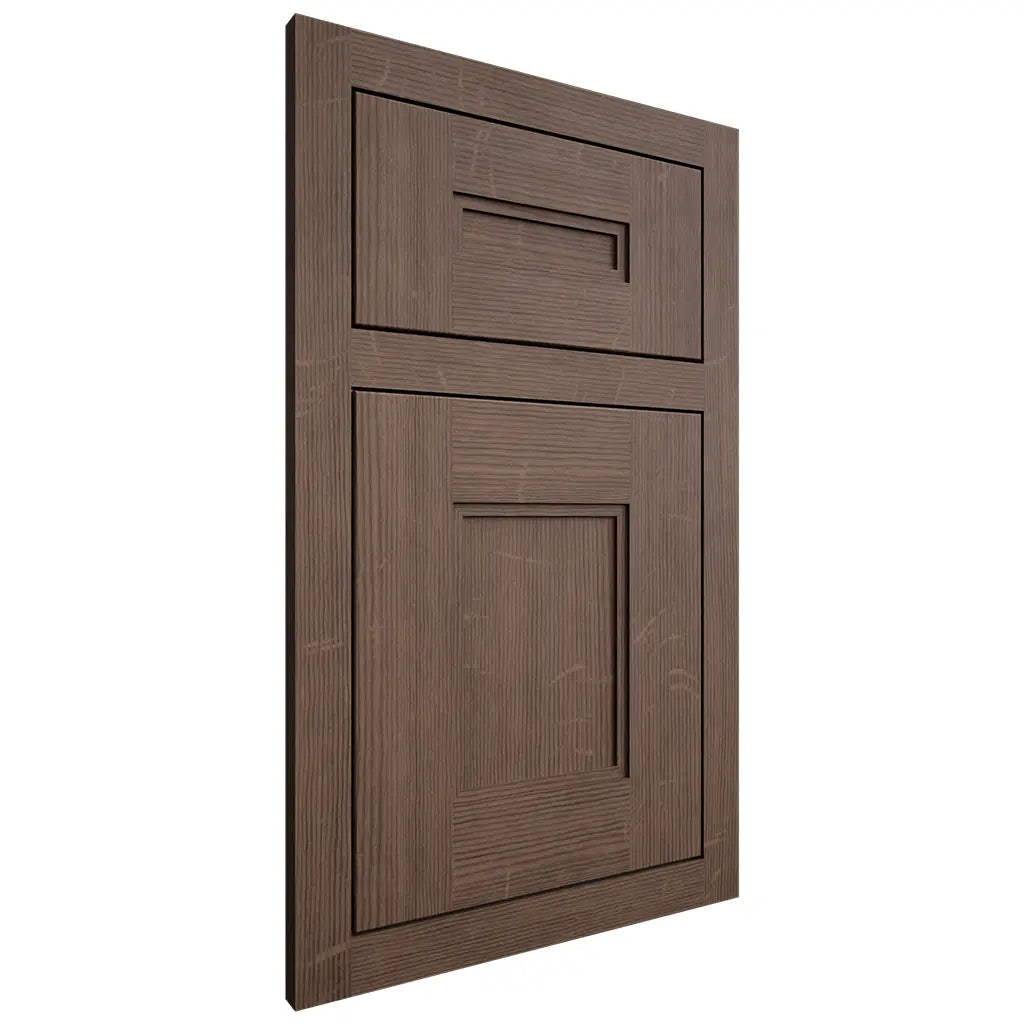 Shiloh Cabinetry Flush Inset Tahoe White Oak Quarter Sawn Mineral Door