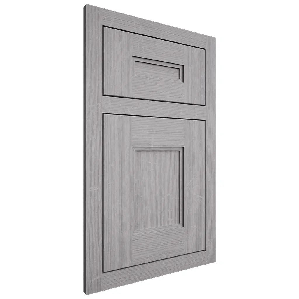 Shiloh Cabinetry Flush Inset Tahoe White Oak Quarter Sawn Stratus Door