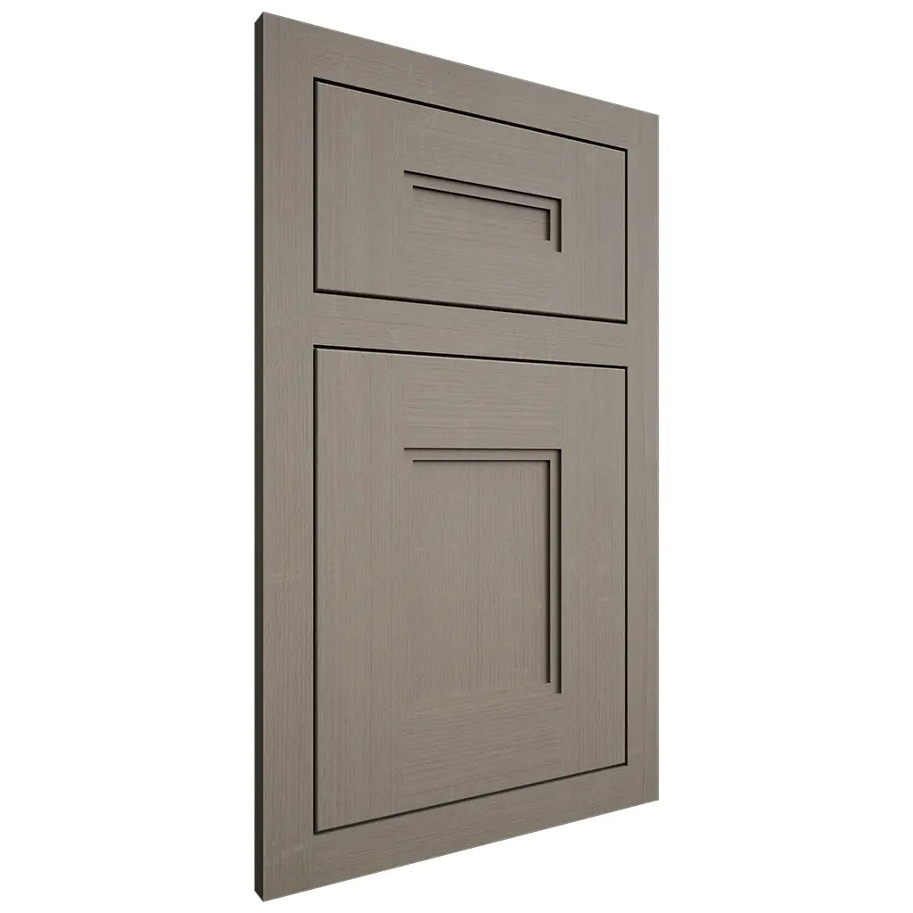 Shiloh Cabinetry Flush Inset Tahoe White Oak Quarter Sawn Thyme Door