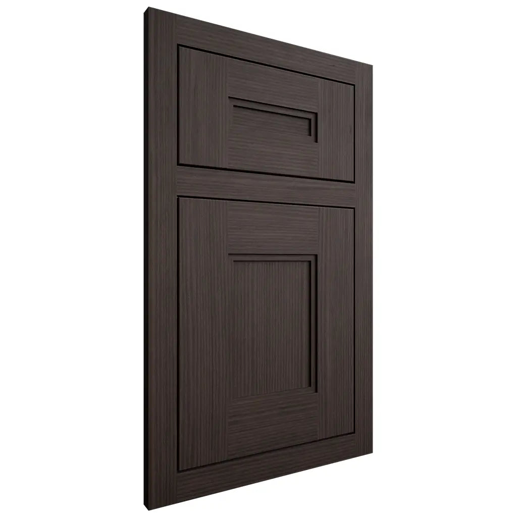 Shiloh Cabinetry Flush Inset Tahoe White Oak Rift Cut Morel Door
