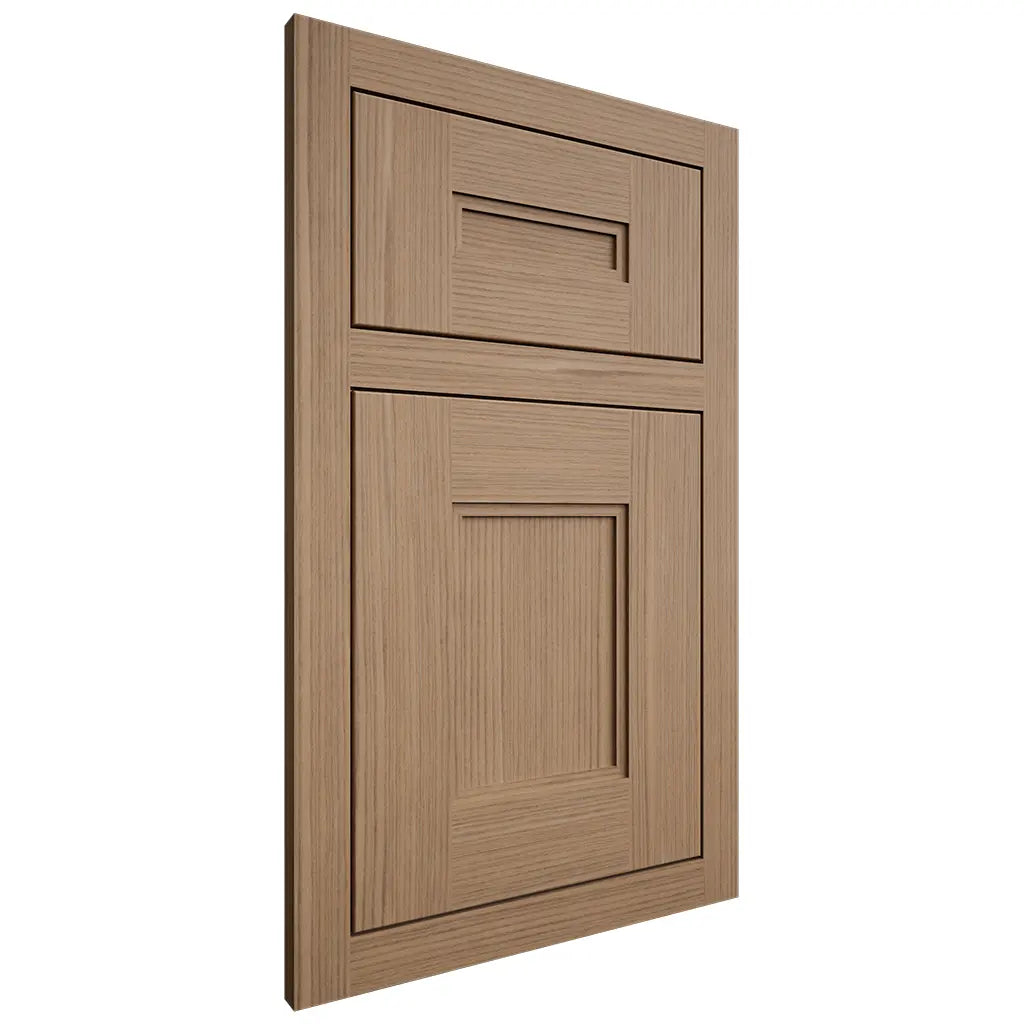 Shiloh Cabinetry Flush Inset Tahoe White Oak Rift Cut Natural Door