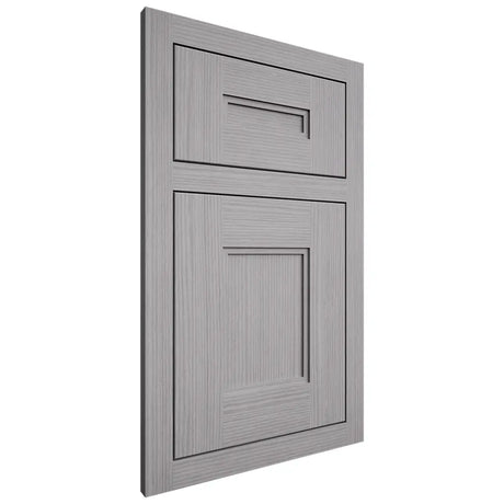 Shiloh Cabinetry Flush Inset Tahoe White Oak Rift Cut Stratus Door