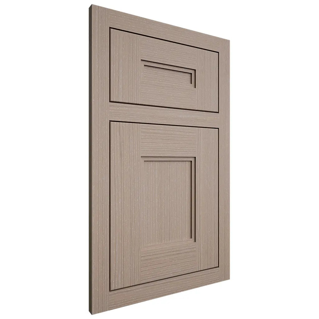 Shiloh Cabinetry Flush Inset Tahoe White Oak Rift Cut Whitewash Door