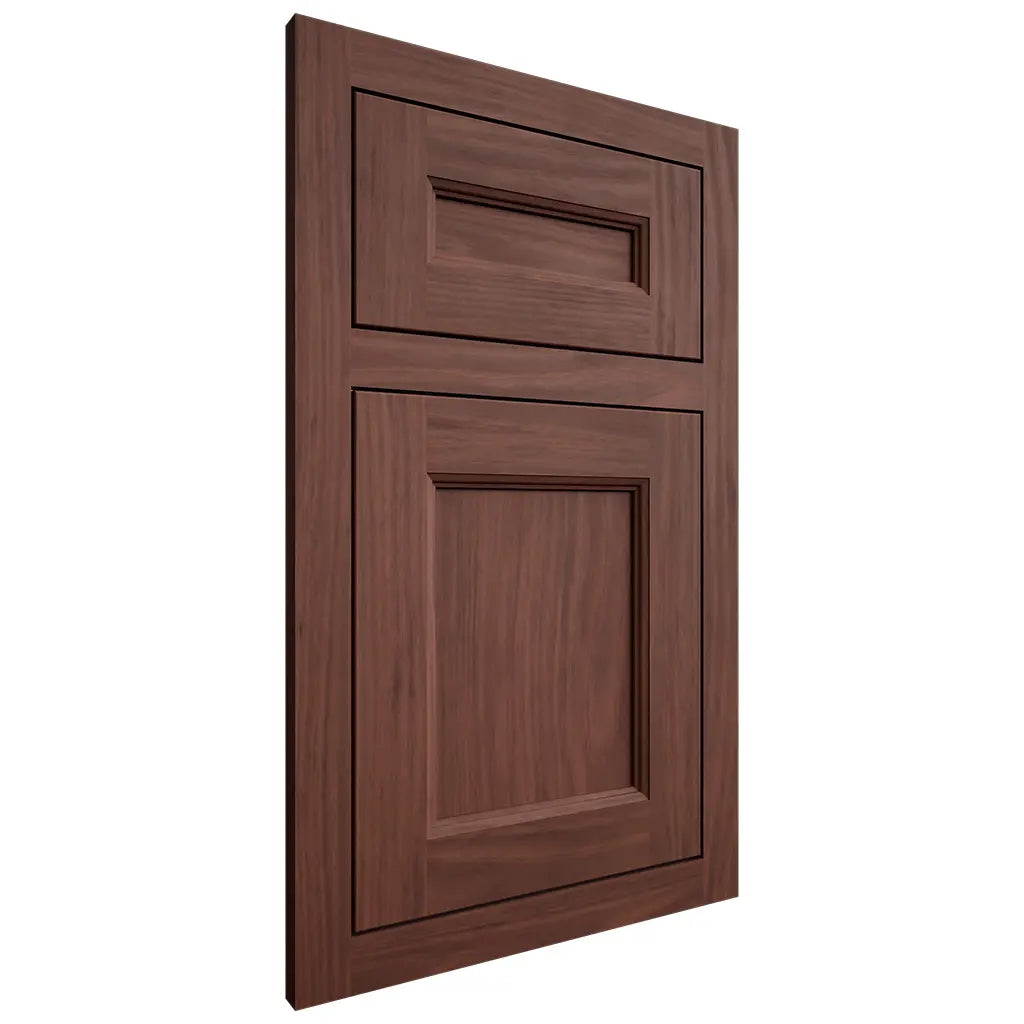 Shiloh Cabinetry Flush Inset Ward Cherry Plain Cut Bourbon Door