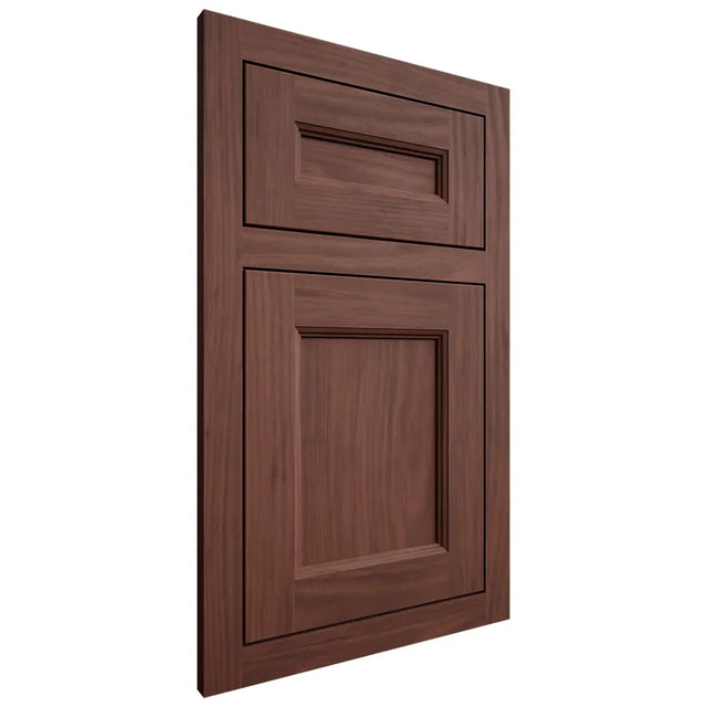 Shiloh Cabinetry Flush Inset Ward Cherry Plain Cut Bourbon Door