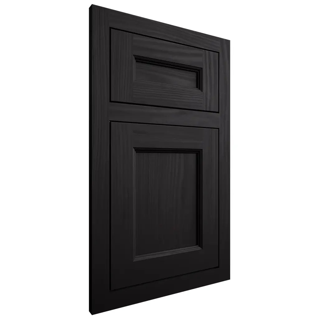 Shiloh Cabinetry Flush Inset Ward Cherry Plain Cut Espresso Door