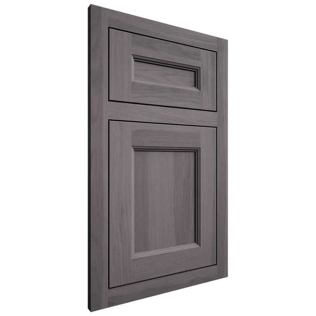 Shiloh Cabinetry Flush Inset Ward Hickory Plain Cut Cadet Door