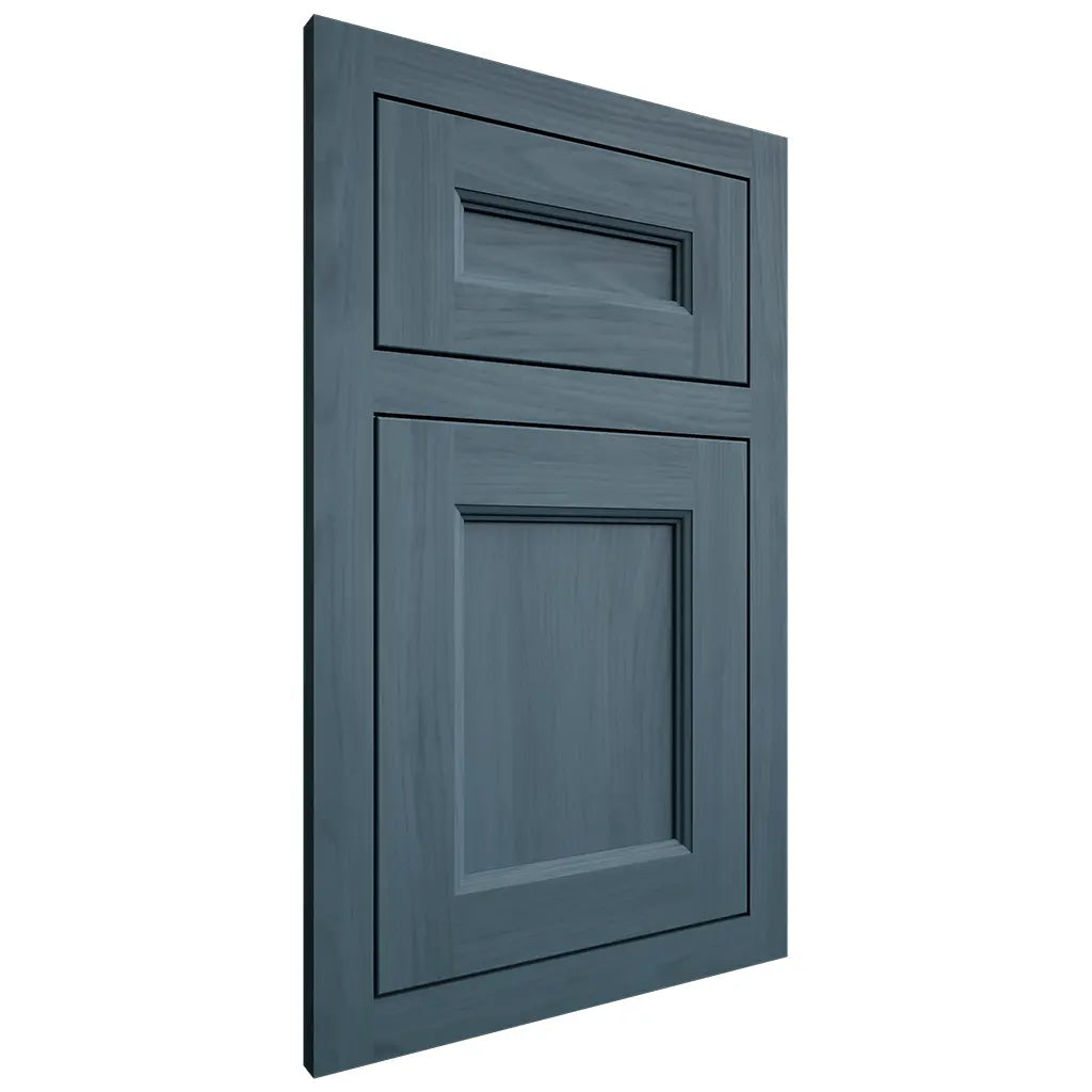 Shiloh Cabinetry Flush Inset Ward Hickory Plain Cut Hudson Door