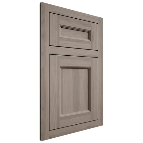 Shiloh Cabinetry Flush Inset Ward Hickory Plain Cut Sterling Door