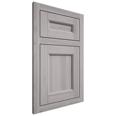 Shiloh Cabinetry Flush Inset Ward Hickory Plain Cut Stratus Door