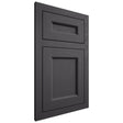 Shiloh Cabinetry Flush Inset Ward Poplar Plain Cut Cadet Door