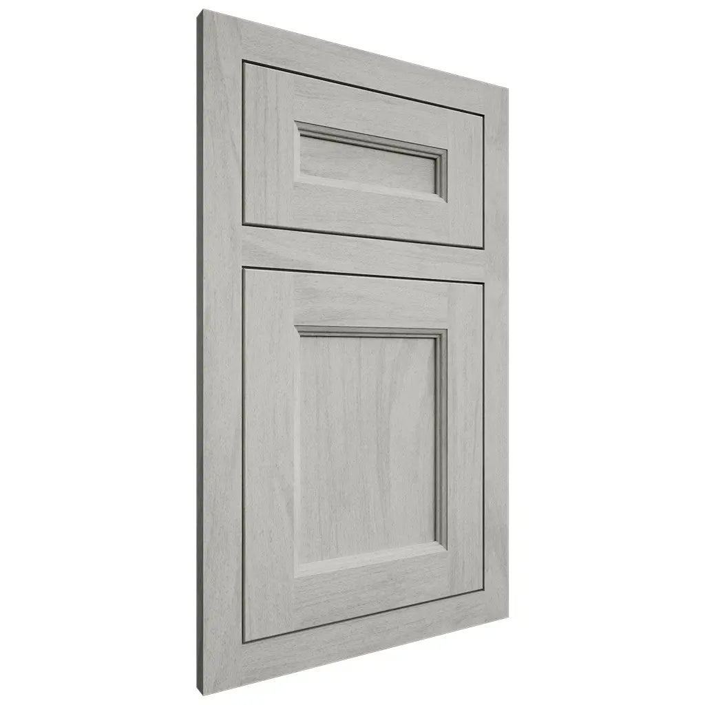 Shiloh Cabinetry Flush Inset Ward Poplar Plain Cut Stratus Door