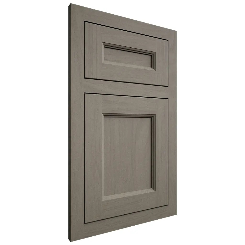 Shiloh Cabinetry Flush Inset Ward Poplar Plain Cut Thyme Door
