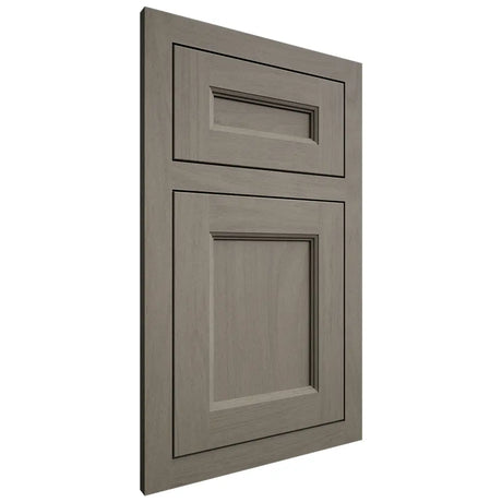Shiloh Cabinetry Flush Inset Ward Poplar Plain Cut Thyme Door