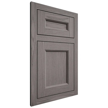 Shiloh Cabinetry Flush Inset Ward White Oak Plain Cut Flagstone Door