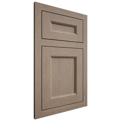 Shiloh Cabinetry Flush Inset Ward White Oak Quarter Sawn Almond Door