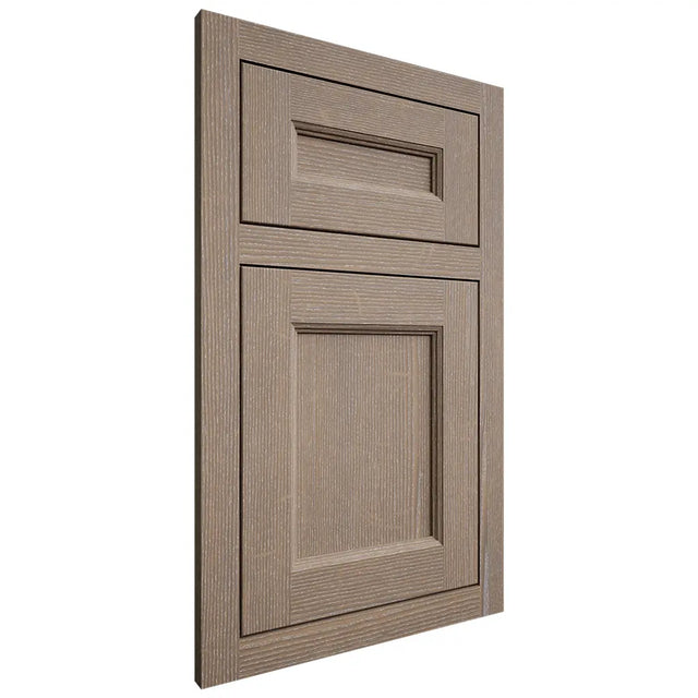Shiloh Cabinetry Flush Inset Ward White Oak Quarter Sawn Almond Door