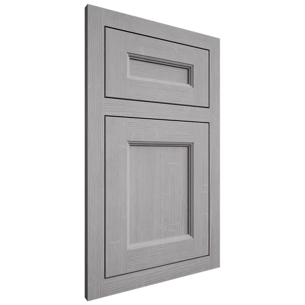 Shiloh Cabinetry Flush Inset Ward White Oak Quarter Sawn Stratus Door