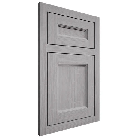 Shiloh Cabinetry Flush Inset Ward White Oak Quarter Sawn Stratus Door