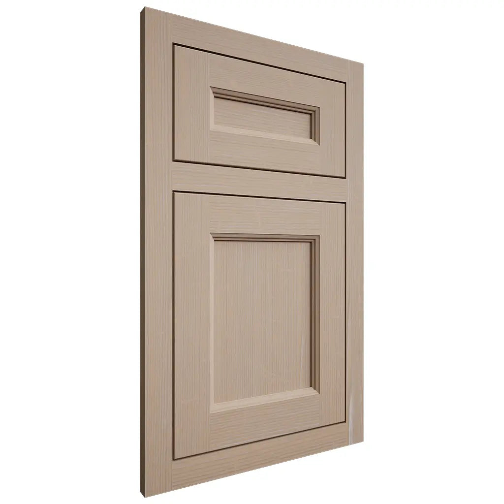 Shiloh Cabinetry Flush Inset Ward White Oak Quarter Sawn Straw Door