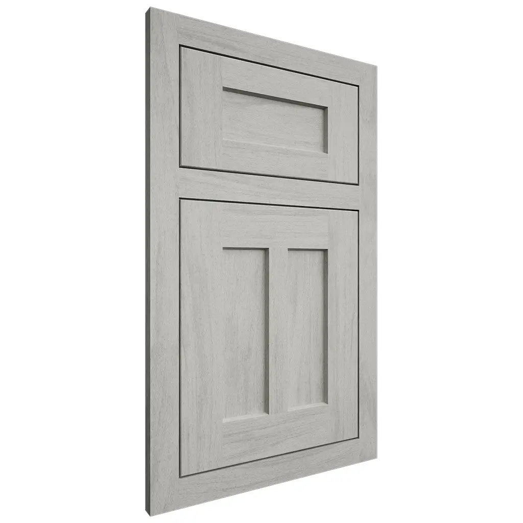 Shiloh Cabinetry Flush Inset Wilmington Poplar Plain Cut Stratus Door