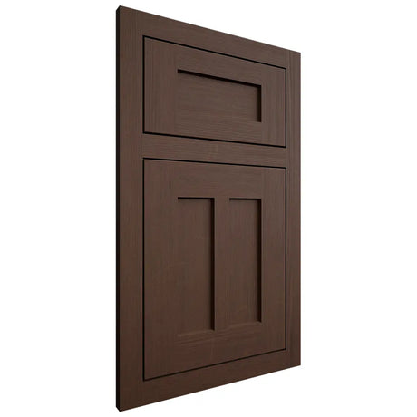 Shiloh Cabinetry Flush Inset Wilmington White Oak Quarter Sawn Braun Door