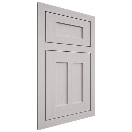 Shiloh Cabinetry Flush Inset Wilmington White Oak Rift Cut Cotton Door
