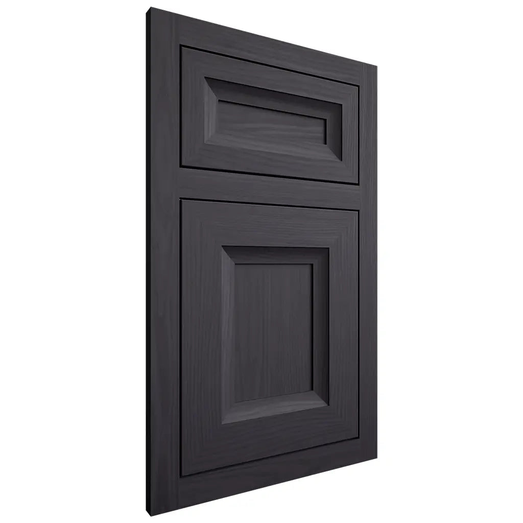 Shiloh Cabinetry Flush Inset Windsor White Oak Plain Cut Harbor Door