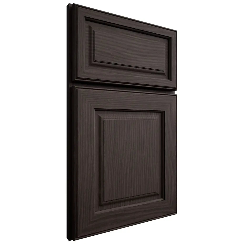 Shiloh Cabinetry Full Overlay Asherville White Oak Plain Cut Morel Door